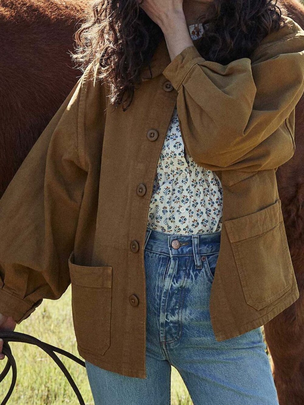 NWOT Dôen Carmel Jacket